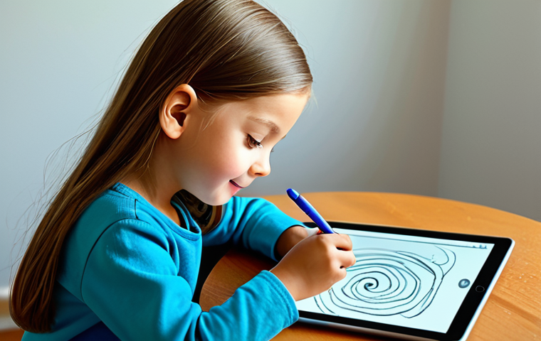 **

"A child, fully clothed in modest attire, happily drawing on a digital tablet with a stylus in a brightly lit, comfortable room. The scene emphasizes creativity and expression. Safe for work. Perfect anatomy, correct proportions, well-formed hands. Family-friendly, appropriate content. Professional digital art, high quality."

**